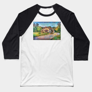 Bungalow House Baseball T-Shirt